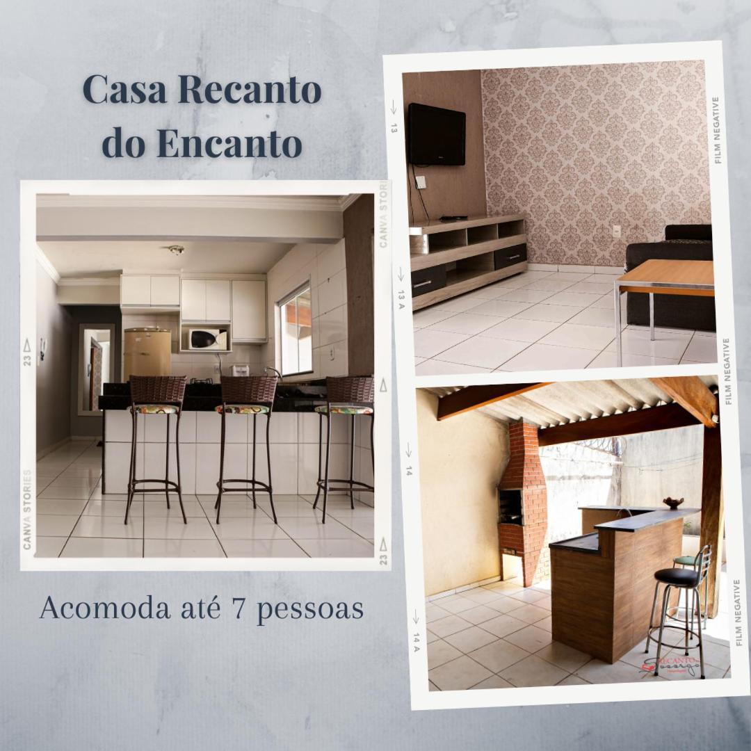 Casas De Temporadas - Hotel Recanto Do Sossego Uberlândia Eksteriør billede